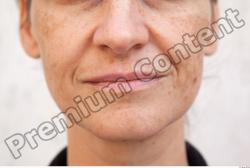 Mouth Woman Casual Average Wrinkles Street photo references